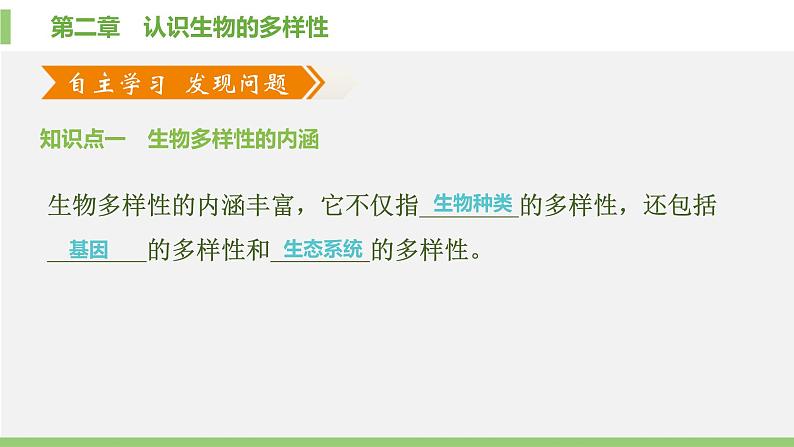 人教版初中生物八上 第六单元 第二章　认识生物的多样性课件第2页