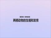 生物济南版八年级上册同步教学课件第4单元 物种的延续第2章动物的生殖和发育第2节两栖动物的生殖和发育