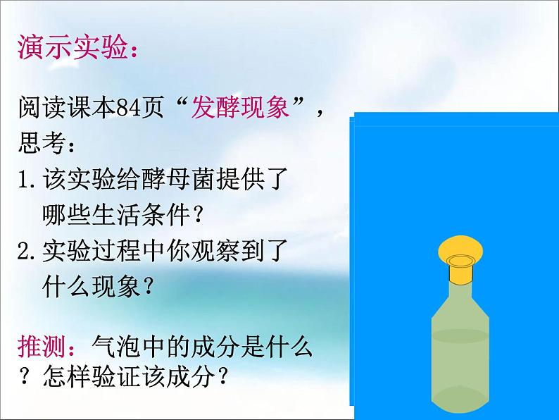 《人类对细菌和真菌的利用》课件之复习回顾02