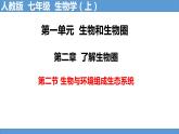 人教版《生物与环境组成生态系统》PPT课件+视频