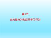 2022北师大版八年级生物上册第五单元生物圈中的动物和微生物第16章动物的行为第1节先天性行为和后天学习行为课件