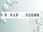 人教版生物七年级上册 第二单元第一、二章总结训练 课件