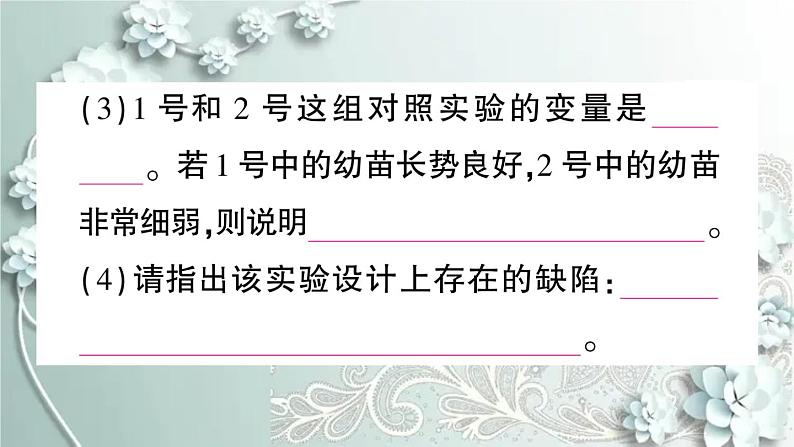 人教版生物七年级上册 第一单元第一、二章总结训练 课件第7页