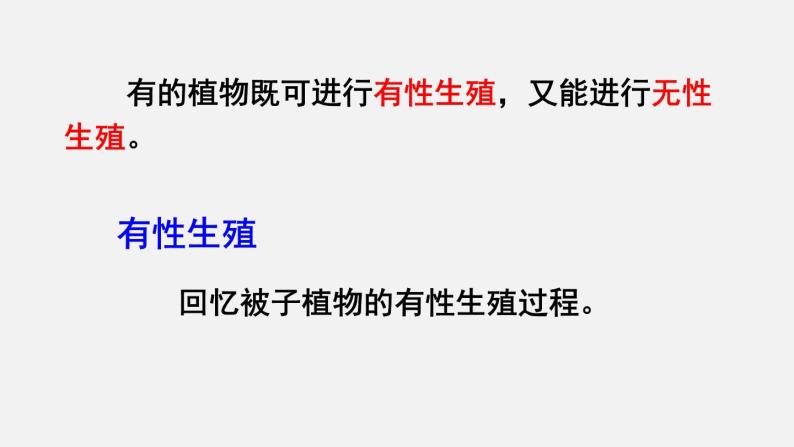 人教版八年級生物下冊課件 第七單元 第一章 第一節 植物的生殖04