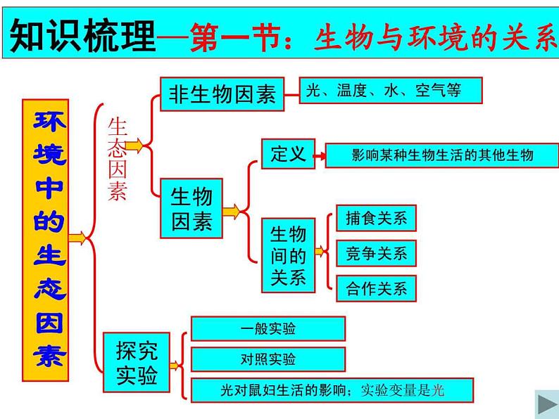 人教版七年级上册生物  第一单元 综合与测试 课件05