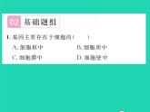 2022八年级生物下册第七单元生物圈中生命的延续和发展第二章生物的遗传与变异第一节基因控制生物的性状第2课时基因控制生物的性状习题课件新版新人教版