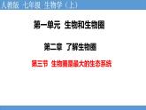 人教版《生物圈是最大的生态系统》PPT课件+视频
