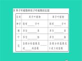2022—2023学年度新版生物北师大版八年级下册第7单元生命的演化第22章物种的多样性第3节植物的主要类群第2课时种子植物习题课件