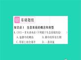 2022—2023学年度新版生物北师大版八年级下册第8单元生物与环境第23章生态系统及其稳定性第2节生态系统概述习题课件