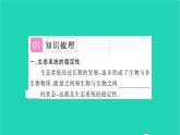 2022—2023学年度新版生物北师大版八年级下册第8单元生物与环境第23章生态系统及其稳定性第4节生态系统的稳定性习题课件