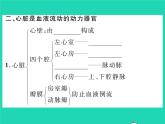 2022七年级生物下册第9章人体内的物质运输第2节血液循环第1课时血管与心脏习题课件新版北师大版