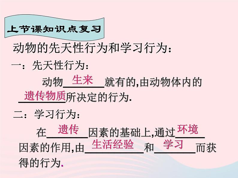 2022八年级生物上册第二章动物的运动和行为第三节社会行为教学课件新版新人教版02