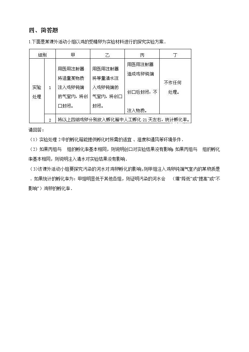人教八生下 7.1 第四节 鸟的生殖和发育 PPT课件+教案+练习03