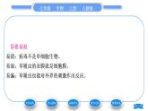 人教版七年级生物上第二单元生物体的结构层次第二章细胞怎样构成生物体第四节单细胞生物习题课件