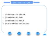 人教版七年级生物下第四单元第2章人体的营养第2节消化和吸收第1课时人体的消化系统习题课件