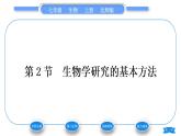 北師大版七年級(jí)生物上第1單元認(rèn)識(shí)生命第2章探索生命第2節(jié)生物學(xué)研究的基本方法習(xí)題課件