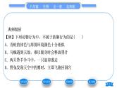 北师大版八年级生物上第5单元生物圈中的动物和微生物第16章动物的行为第2节动物行为的主要类型第1课时取食行为、攻击行为、领域行为和防御行为习题课件