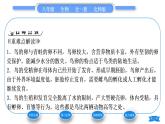 北师大版八年级生物上第6单元生命的延续第19章生物的生殖和发育第2节动物的生殖和发育第2课时两栖类和鸟类的生殖和发育习题课件
