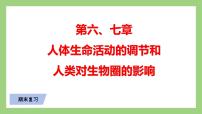 人教版七年级下册生物 期末复习 专题六 人体生命活动的调节和人类对生物圈的影响（课件）