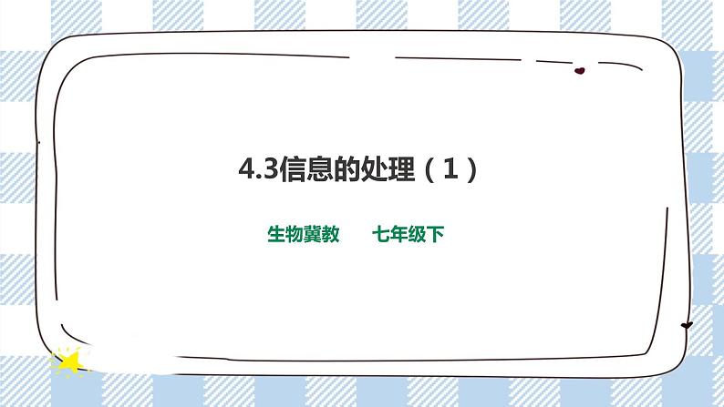 4.3 信息的处理 第1课时 课件+教案+练习+视频01