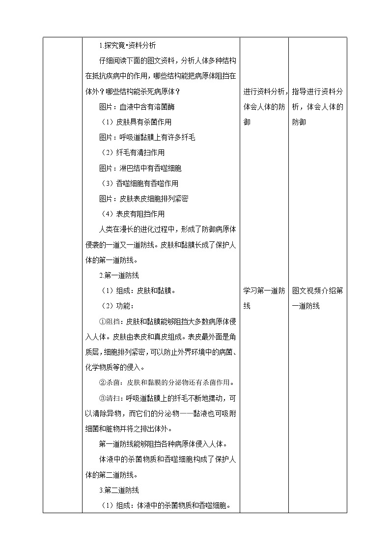 6.1.1 免疫 第1课时 课件+教案+练习+视频02
