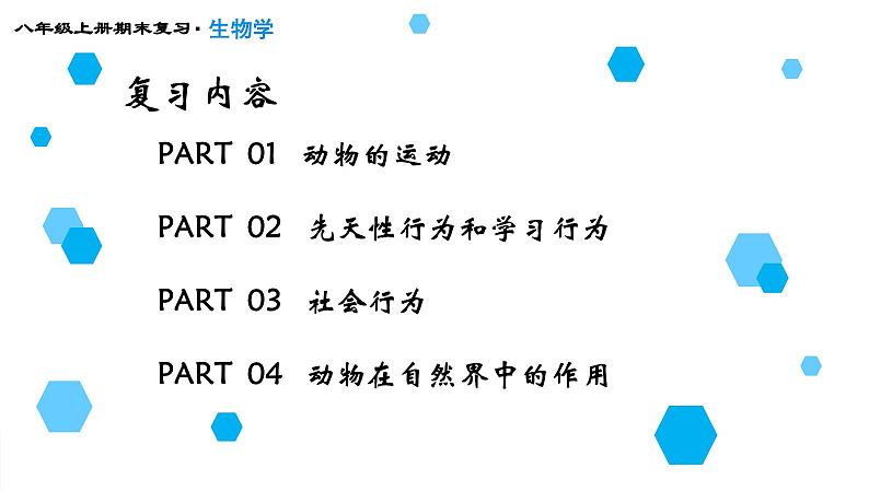 专题16  动物的运动和行为及动物在生物圈中的作用课件PPT第2页