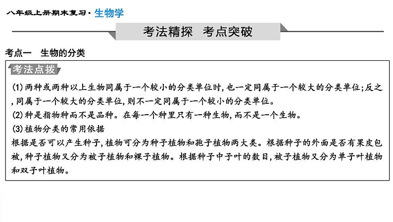 专题18  生物的多样性及其保护课件PPT第8页