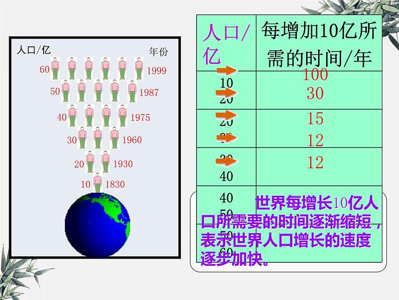 冀少版生物八年级下册  7.3.1控制人口的过渡增长 课件第5页