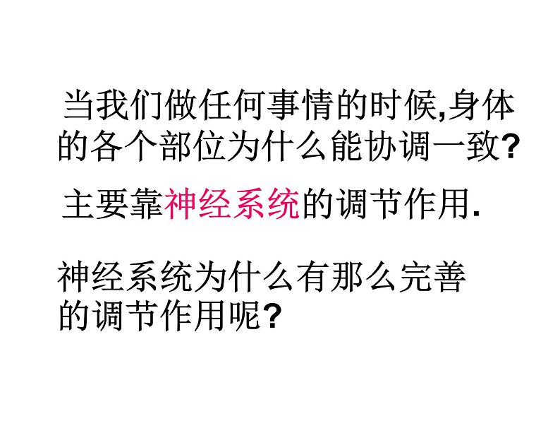 人教版七年级生物下册6-2神经系统的组成(1)课件01