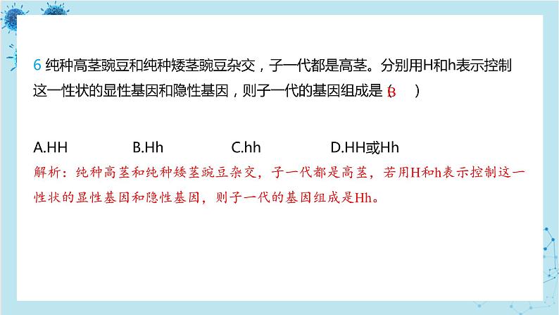 人教版生物八年级下册专题3 性状与遗传规律（课件PPT）08