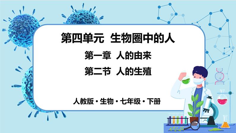 1.2《人的生殖》课件+教案+导学案+练习01