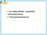 2.1《食物中的营养物质》课件+教案+导学案+练习