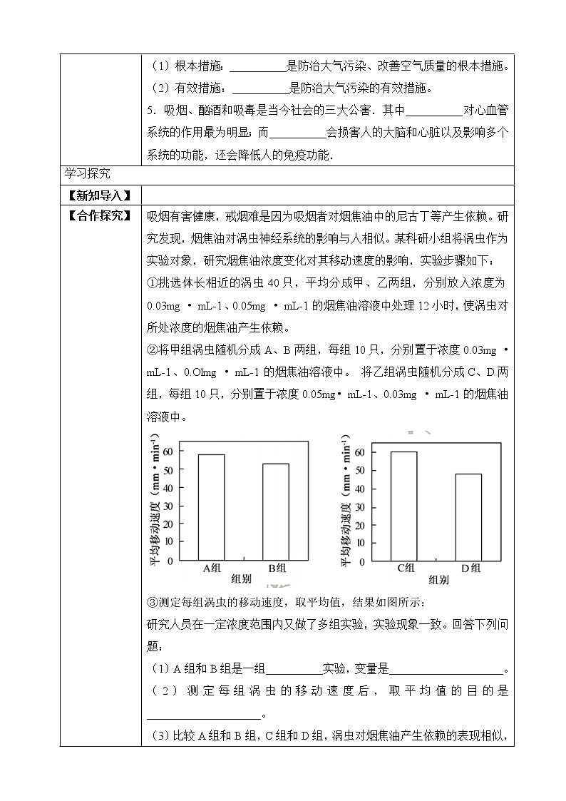 济南版生物七年级下册   3.2.3 呼吸保健与急救 课件(+学案（含答案）+练习（含解析）02