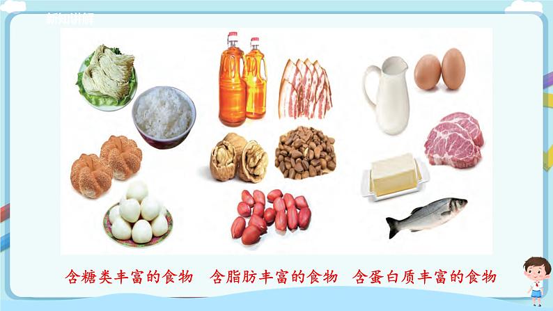 济南版生物七年级下册 3.1.1 食物的营养成分（课件）第8页