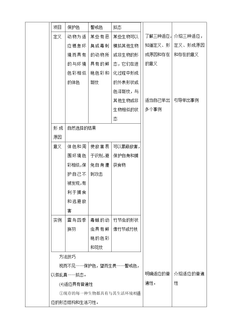 【新课标】济南版生物八下6.1.2 生物对环境的适应与影响  课件+教案+学案+素材03