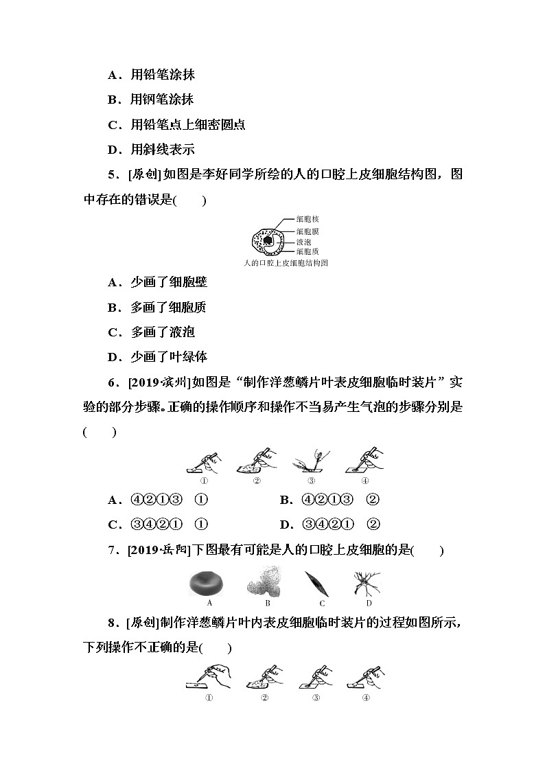 初中生物中考复习 第2单元　细胞是生命活动的基本单位第2页