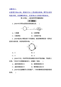 初中生物中考复习 第15单元　人体对外界环境的感知