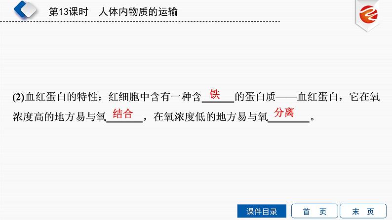 初中生物中考复习 第13单元　人体内物质的运输课件PPT05