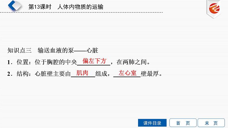 初中生物中考复习 第13单元　人体内物质的运输课件PPT08