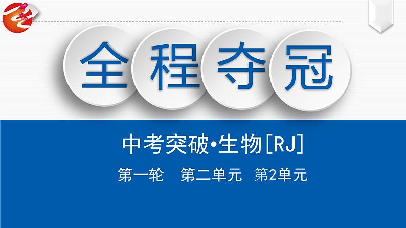 初中生物中考复习 第2单元　细胞是生命活动的基本单位课件PPT第1页