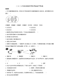 初中生物中考复习 精品解析：山东省聊城市2020年中考生物试题（原卷版）