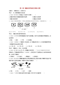 初中生物中考复习 中考生物总复习第一部分基醇点巩固第二单元生物体的结构层次第二章细胞怎样构成生物体习