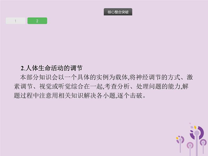 初中生物中考复习 课标通用中考生物总复习专题四生物圈中的人课件08