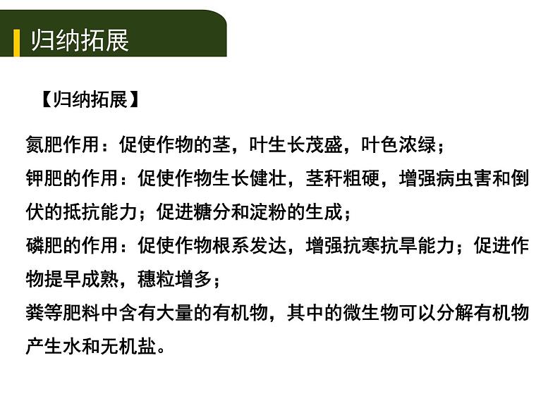 初中生物中考复习 四、（二）绿色植物的生活需要水和无机盐课件PPT第5页