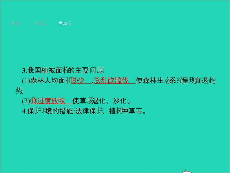 初中生物中考复习 中考生物总复习第八讲生物圈中的碳_氧平衡课件第8页