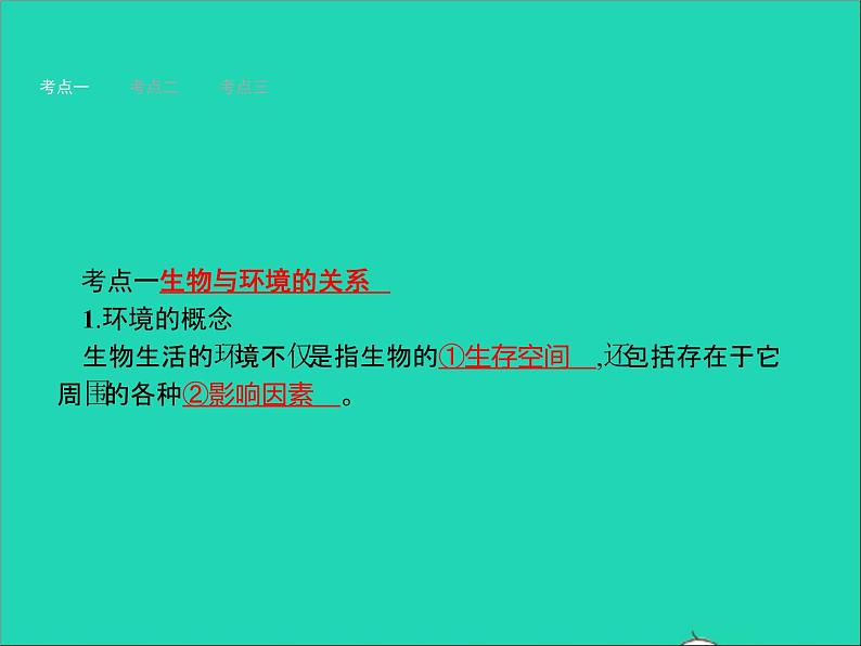 初中生物中考复习 中考生物总复习第二讲了解生物圈课件02