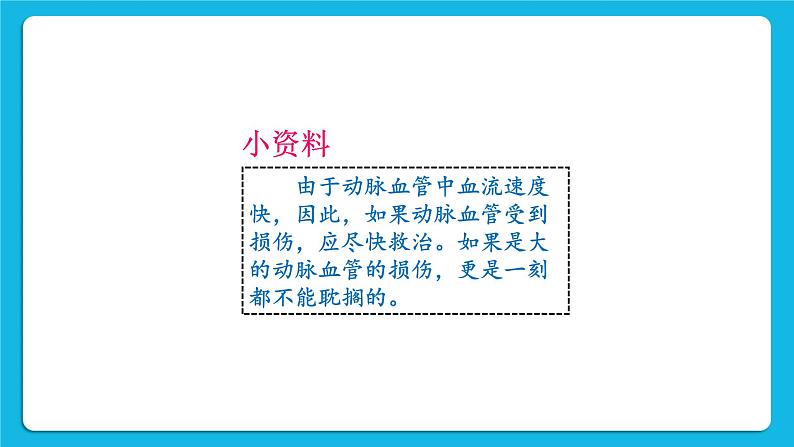 第四章 人体内物质的运输 第二节 血流的管道——血管 课件+教案+素材08