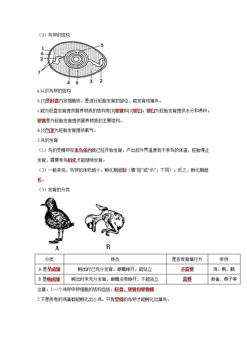 初中生物中考复习 专题18 生物的生殖和发育（解析版）第3页