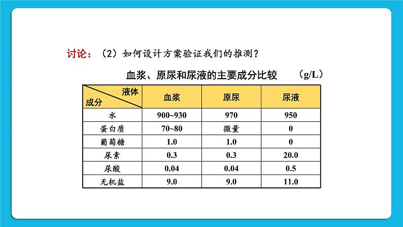 第2课时 尿的形成与排出 课件第7页