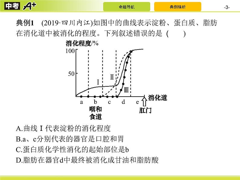 初中生物中考复习 专题4　生物圈中的人(一)课件PPT03